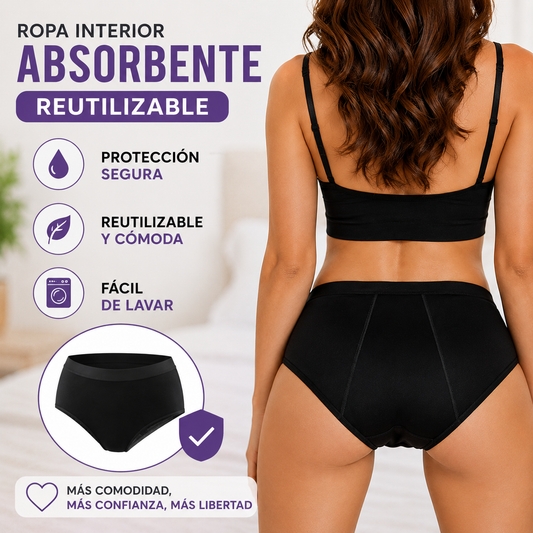 Renova™ Ropa Interior Absorbente Reutilizable